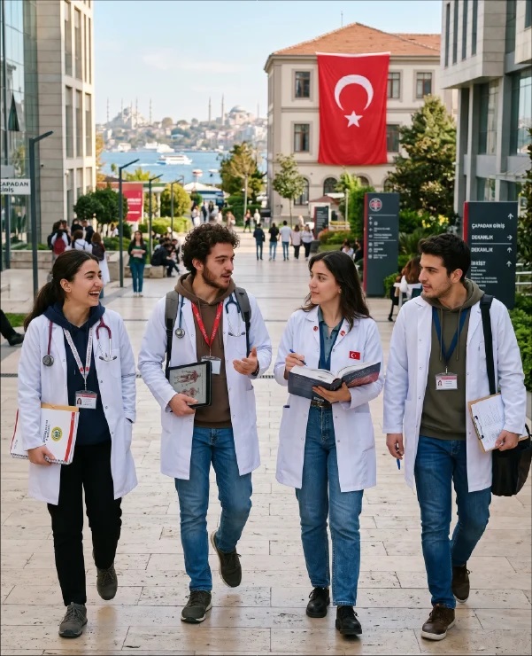 Estudiantes en Turquía